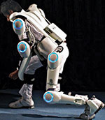 The Hybrid Assistive Limb (HAL) is a powered exoskeleton suit developed by Japan’s Tsukuba University and Cyberdyne to expand the physical capabilities of its users, particularly people with physical disabilities.